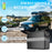 Double Leaves Portable Freezer, 42 Quart (40L) Portable Refrigerator, 15Min Fast Cooling RV Fridge(-4℉~50℉) Car Refrigerator Electric Car Cooler for Truck, Boating, Camping, Road Travel and Home-12/24V DC