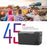 Double Leaves Portable Refrigerator Car Freezer 23 Quart 12V Car Refrigerator Fridge 22L (-7.6℉~50℉) with 12/24V DC and 110-240 AC Compressor Freezer for Home, Truck, RV, Boat, Camping, Travel